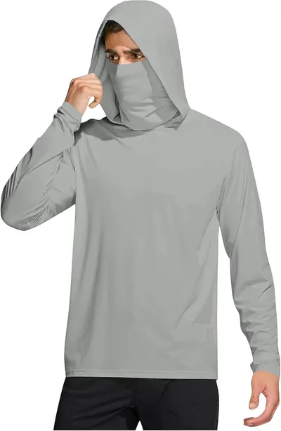 Sun Hoodie - Camiseta de manga larga para hombre