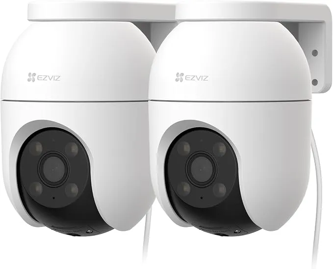 Cámara de Vigilancia EZVIZ C8c 2MP con Rotación 360 y Visión Nocturna a Color
