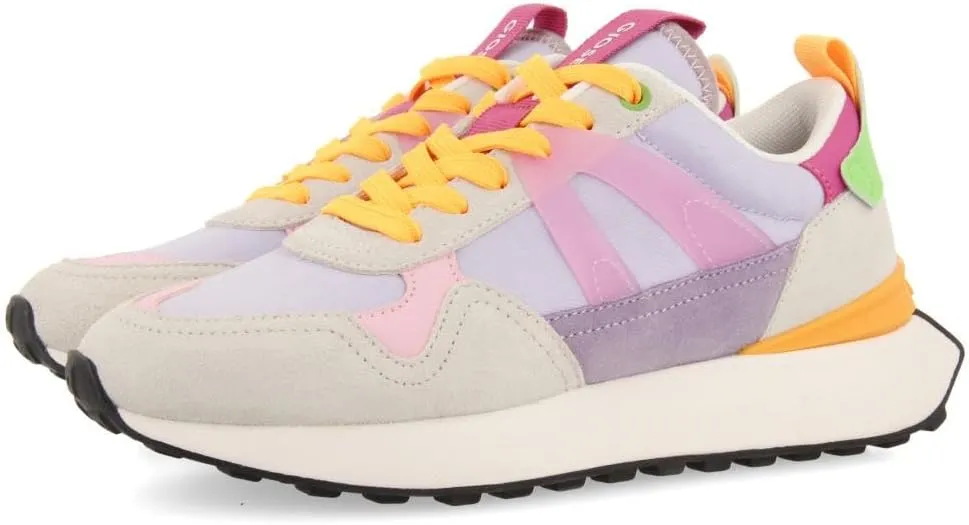 Sneakers - Zapatillas con detalles multicolor para mujer