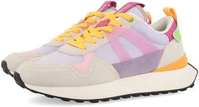 Sneakers - Zapatillas con detalles multicolor para mujer