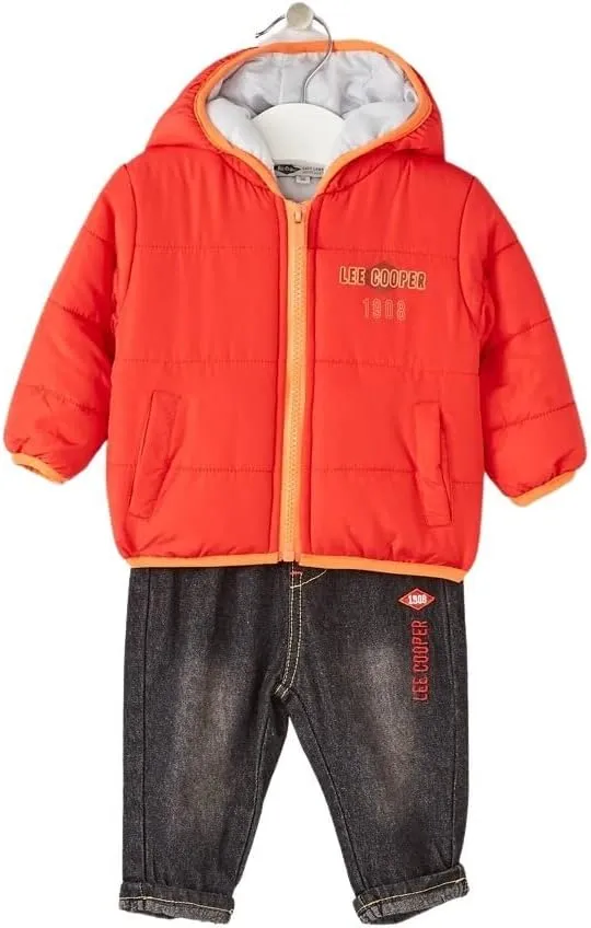 Conjunto de dos piezas Bebé-Niños Lee Cooper Lc Ik 1734 Bdc Rouge