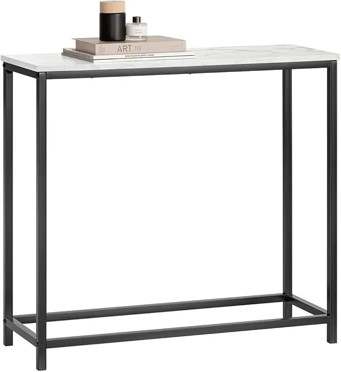 Mesa Consola Rústica SOBUY 80x30x75 cm - Versátil y Resistente