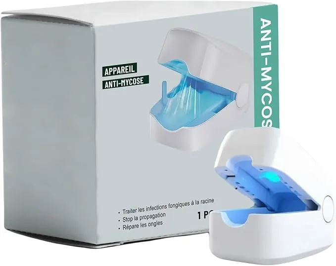 Láser Antifúngico Rápido para Uñas de Pies - Cuidado Eficaz y Fácil