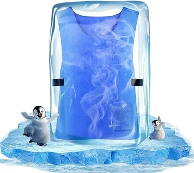 Chaleco refrigerante reutilizable