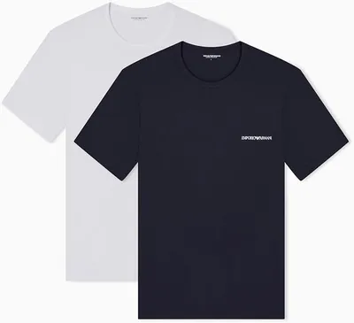 Pack de 2 Camisetas para Hombre - EMPORIO ARMANI