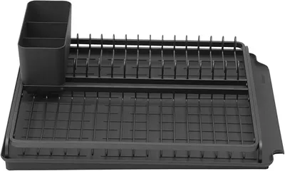 Brabantia Estante para secar Platos, Gris Oscuro, Grande