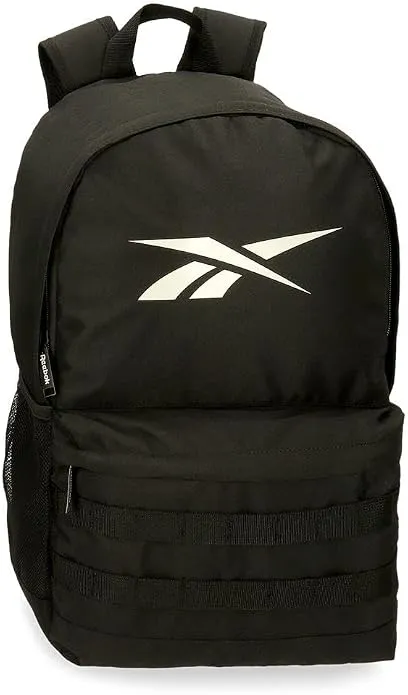 Mochila Reebok Malden Negra: Ligera, Resistente y con Compartimento para Portátil