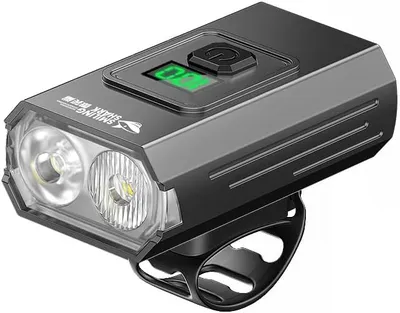 Pack de luces para bici Smiling Shark