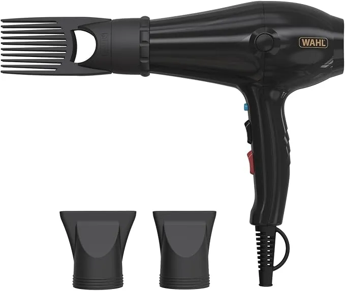 Secador de Pelo Wahl PowerPik 5000 para Cabello Afro y Encrespado