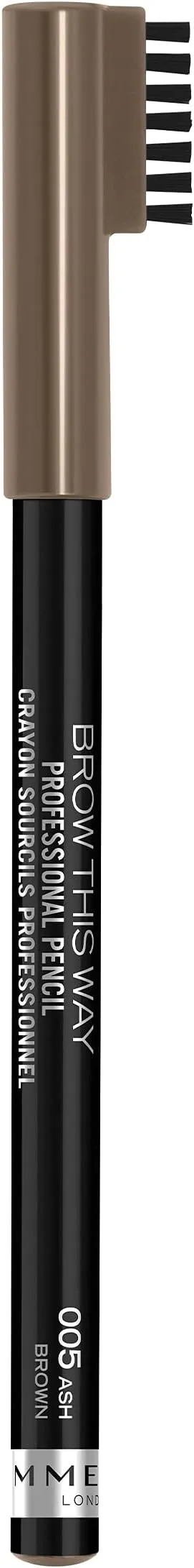 Rimmel London Brow this Way Professional Pencil Lápiz de cejas, Tono 05