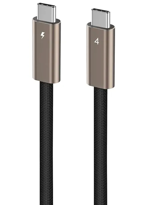 Cable Ubluker USB C a USB C 40Gbps, 240W PD 3.1 Thunderbolt 4