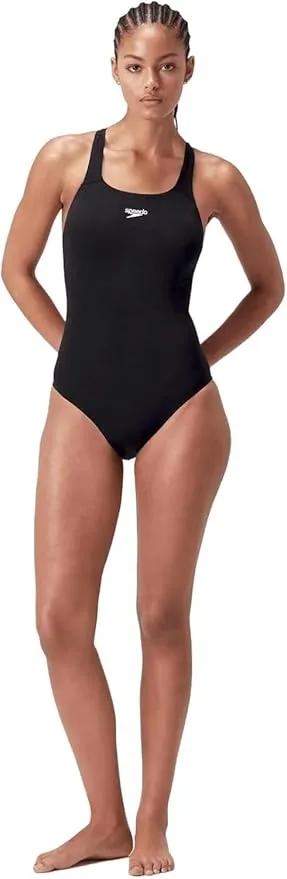 Speedo Mujer Bañador Eco Endurance+ Medalist - Corte Deportivo y Tejido Reciclado