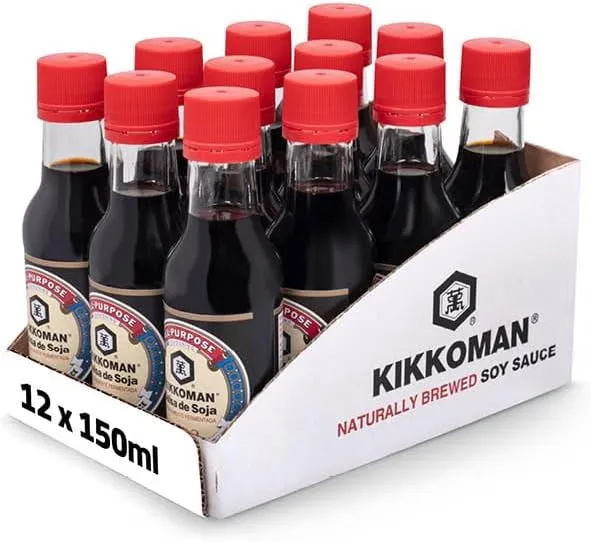 Kikkoman Salsa de Soja Naturalmente Fermentada 150ml