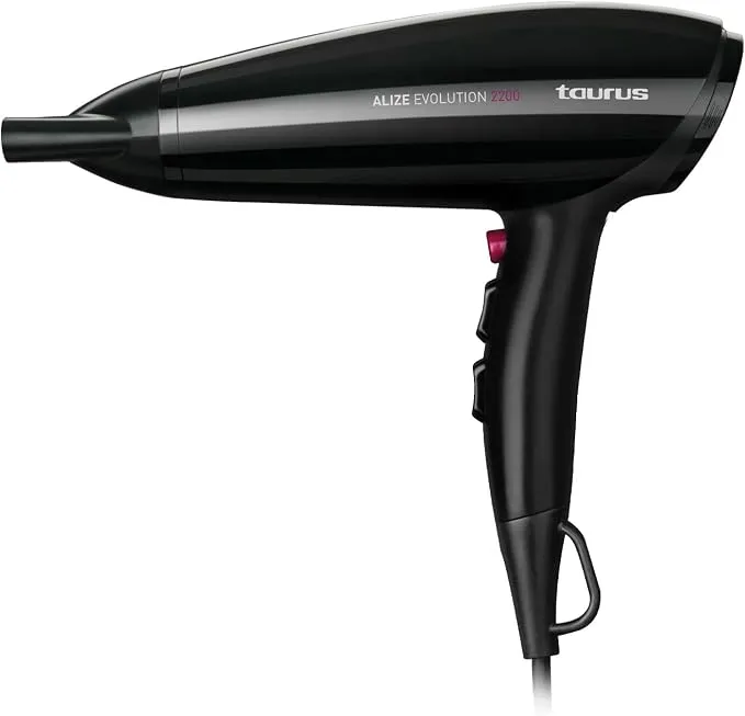 Taurus Alize Evolution Secador de Pelo, 2200W, Negro