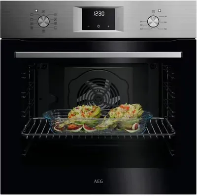 Horno Multifunción AEG 72L con Aqua Clean y Grill