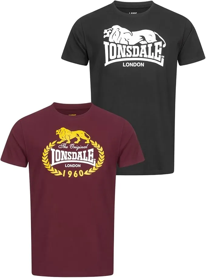 Pack 2 Camisetas Lonsdale Ecclaw