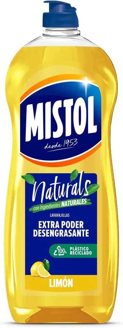 LAVAVAJILLAS MISTOL NATURALS LIMÓN