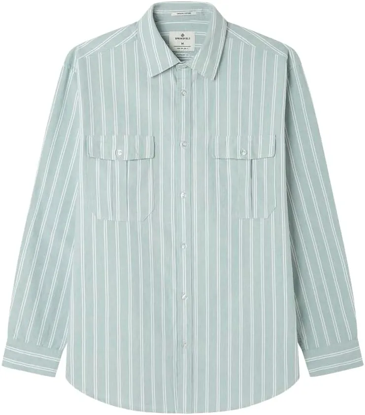 Camisa para Hombre Springfield Classic Stripes Oxford
