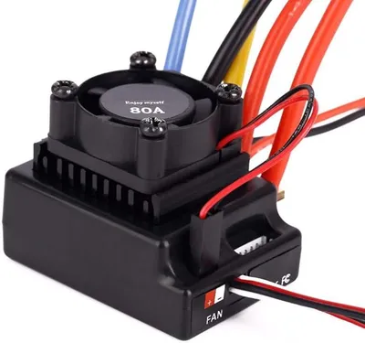 Dilwe ESC brushless 80A Controlador electrónico para RC