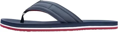 Tommy Hilfiger Sandalias de playa acolchadas para hombre