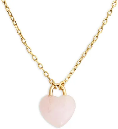 Singularu Collar Sweet Heart Stone Bañado en Oro