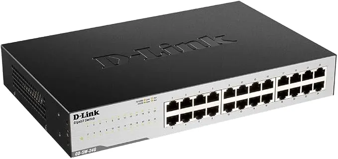 D-Link Switch Gigabit Ethernet 1000 Mbps para Sobremesa o Rack