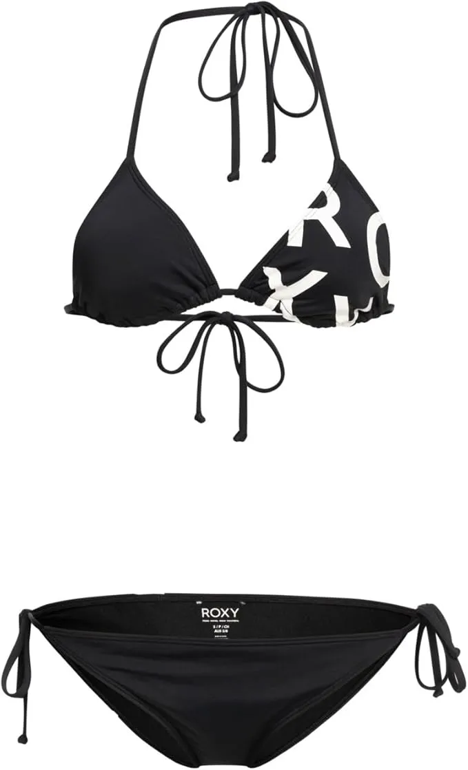 Roxy - Conjunto de bikini triangular para mujer