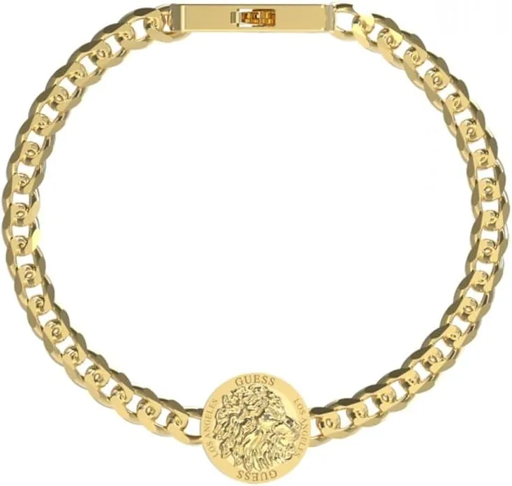 Pulsera Guess Lion King Acero Inoxidable para Hombre