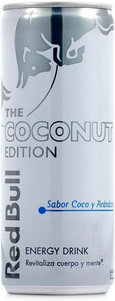 Red Bull Coconut Edition Bebida Energética Sabor Coco 250 ml