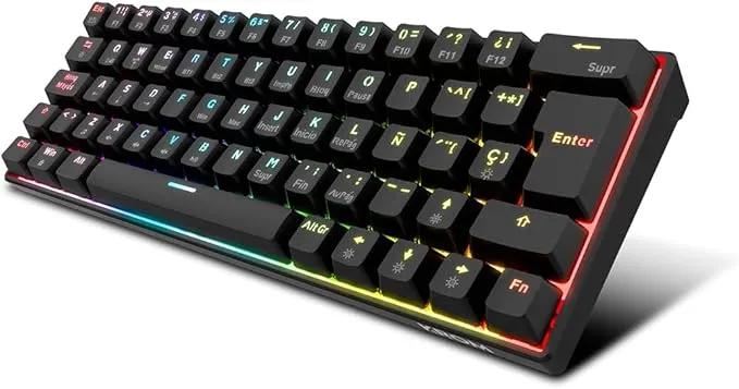 KROM Kyara Teclado Mecánico Gaming 60%