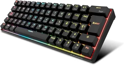 KROM Kyara Teclado Mecánico Gaming 60%