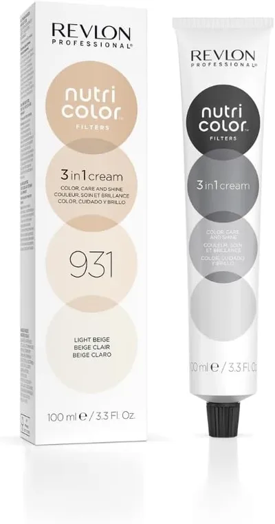 REVLON PROFESSIONAL Nutri Color Filters, Mascarilla de Coloración Temporal para el Pelo