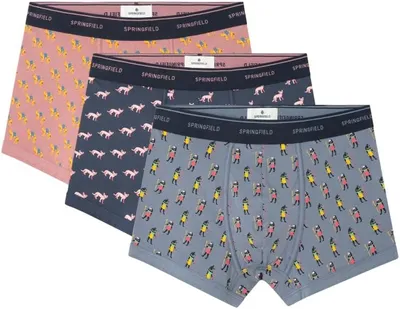 Pack de 3 Bóxers para Hombre SPRINGFIELD