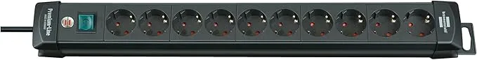 Regleta Enchufes Brennenstuhl Premium-Line 10 Tomas con Cable 3m