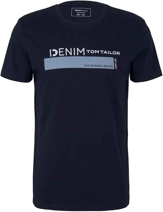 Camiseta con Logotipo Impreso TOM TAILOR Denim para Hombre