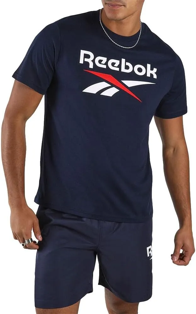 Camiseta Reebok Bruno Big Logo Crew Neck SS tee para Hombre