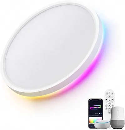 Plafón LED Inteligente LuminexDesigns 24W RGB