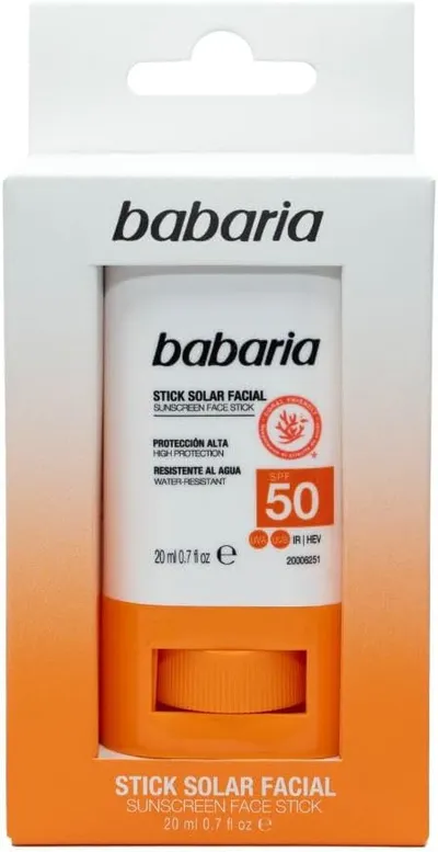 2x Babaria Stick Solar Facial SPF50