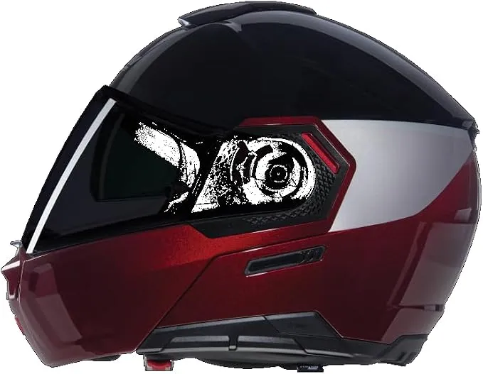 NOLAN Helmet N90-3 06 Verniciatura Special 344 XL Negro/Rojo visceral
