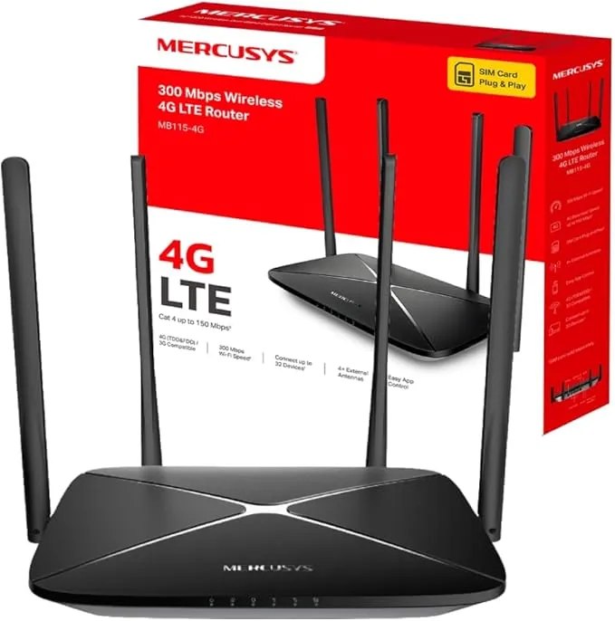 Router 4G LTE Mercusys MB1154G