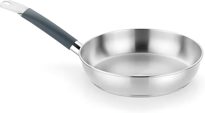 Sartén BRA Master de Acero Inoxidable 24 cm - Sin Antiadherente