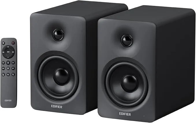 Edifier M90 Altavoces de Estantería 100W RMS Hi-Res LDAC Bluetooth 6.0 Negro