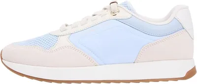 Zapatillas Tommy Hilfiger TH Chic Eva Runner Mesh - Azul y Crema - Talla 6