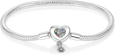 Pulsera para mujer compatible Pandora Moments Plata