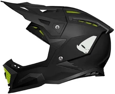 UFO PLAST Casco Echus Negro Mate, Talla XS