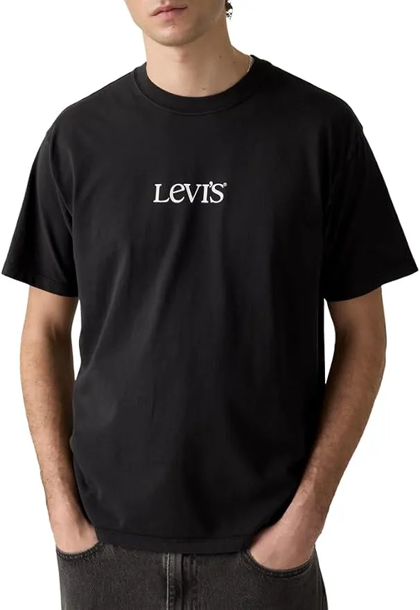 Camiseta Levi's Vintage Fit Graphic tee para Hombre Logo 7 Jet Black