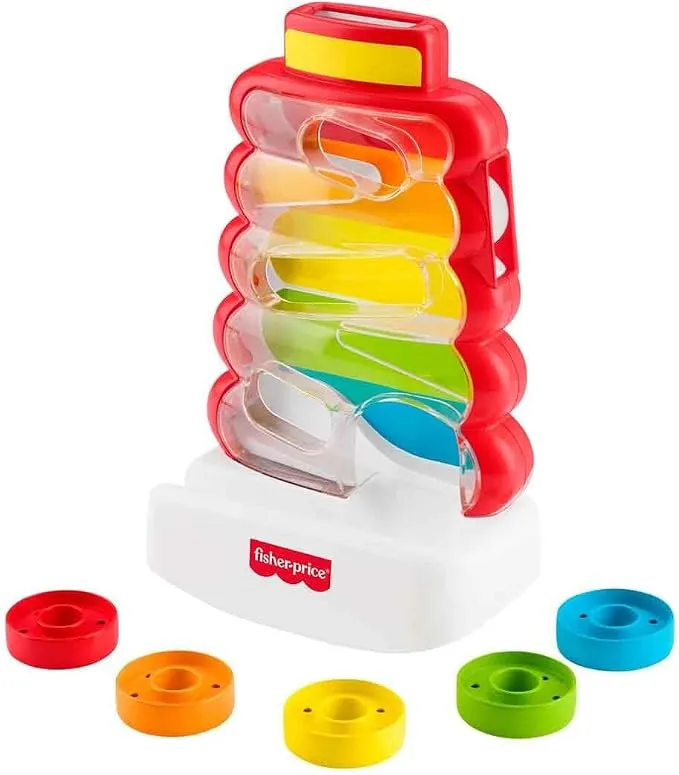 Fisher-Price Juego de Anillas para Bebés a Partir de 9 Meses