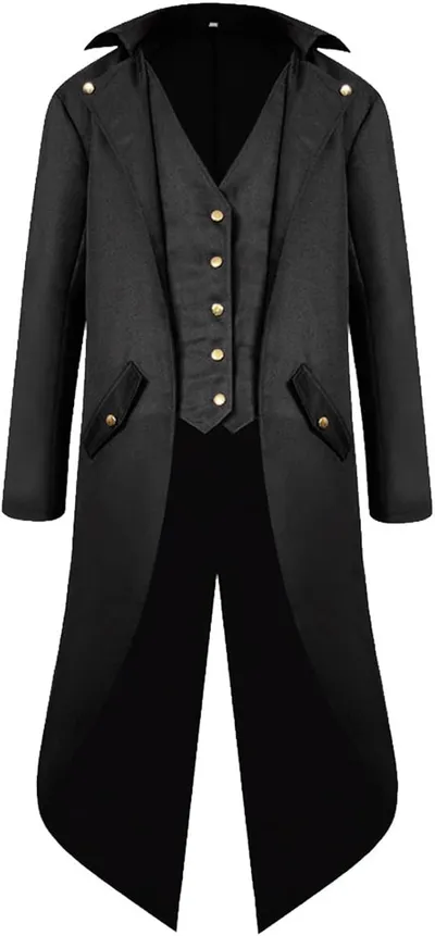 Chaqueta Gothden Vintage Gótica Victoriana para Hombre