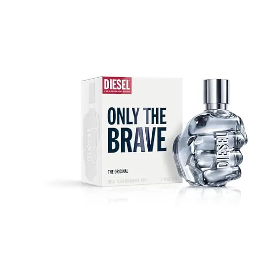 Diesel Only The Brave Eau de Toilette para Hombre - Fragancia Italiana de Éxito