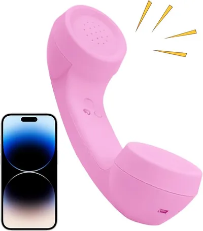 Teléfono Móvil Retro Recargable con Protección Antirradiación y Conexión Inalámbrica
